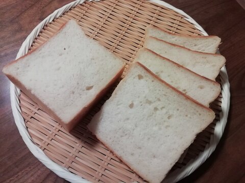 ホームベーカリーで！シンプル食パン